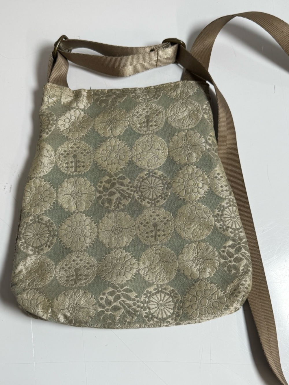 Maruca "Busy Body" Handmade In Boulder Co. Crossbody Handbag Boho Floral - Picture 6 of 10